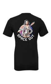 Space Out Tee (Black) – Unisex